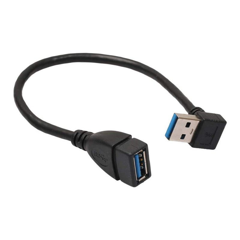 ANRANK USB 3.0 Up Angle 90 Degree Extension Cable Male to Female Adapter Cord - Image 3